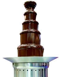 fontaine avec chocos